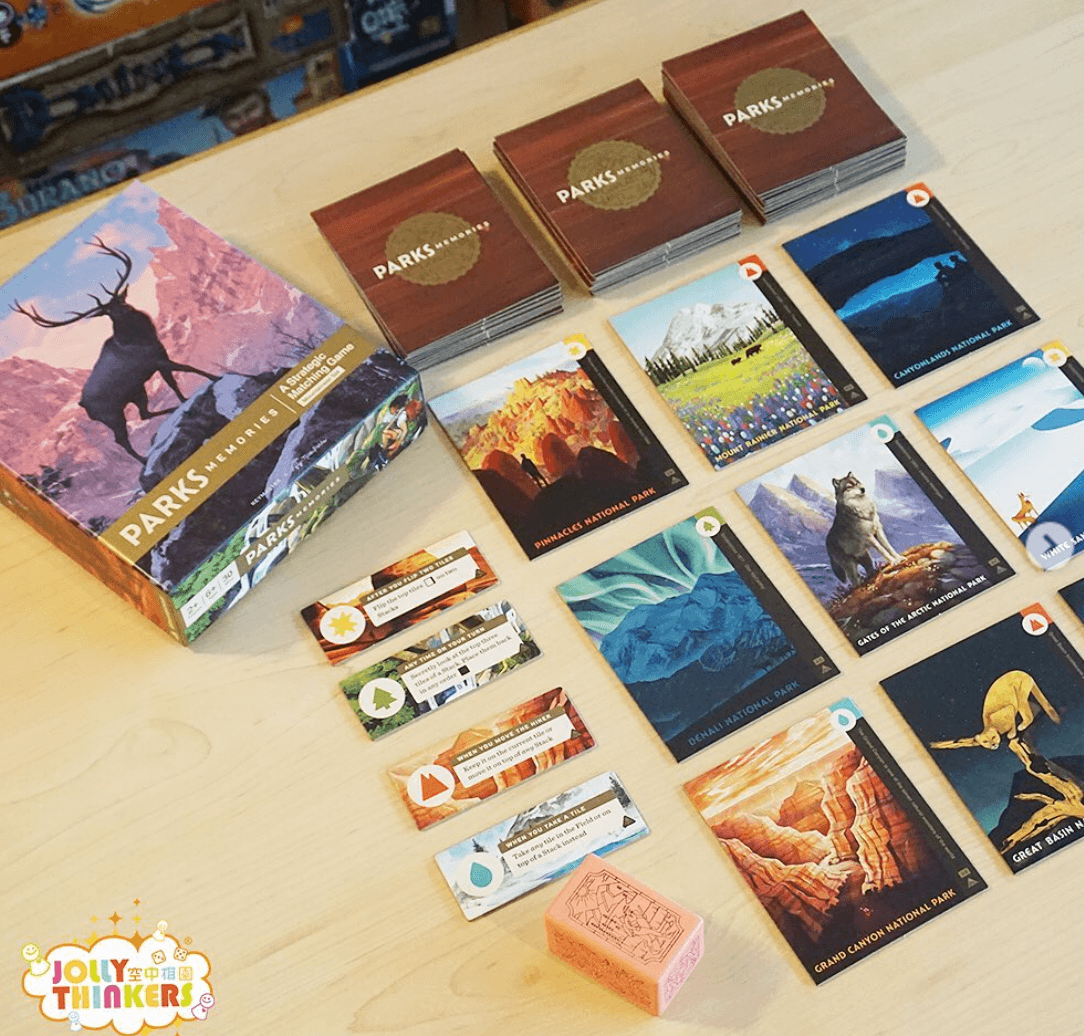 不時會在IG介紹Boardgame玩法（圖片來源：IG@jollythinkers）