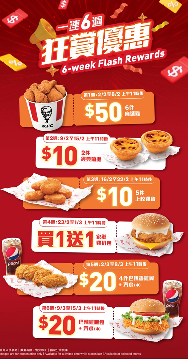 圖片來源：KFC App